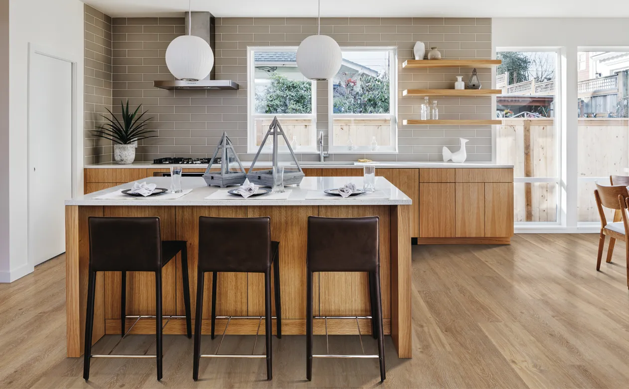  Kitchen with open concept